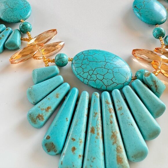 New! FP Utilia Stone Necklace - Picture 3 of 10